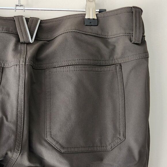 Duluth Flexpedition Pants | Size 6 Tall | Gray Slim Leg Cargo Pockets Gray Lined - Picture 6 of 9
